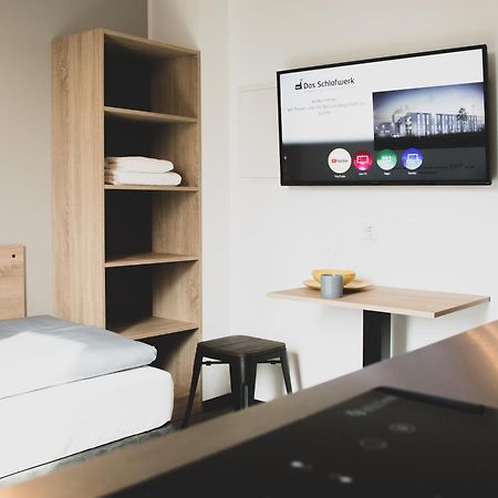 Das Schlafwerk Stuttgart-Nord Volldigitales Hotel-Self-Check In - Keine Rezeption-Lowbudget-Cashless Korntal-Muenchingen Ngoại thất bức ảnh