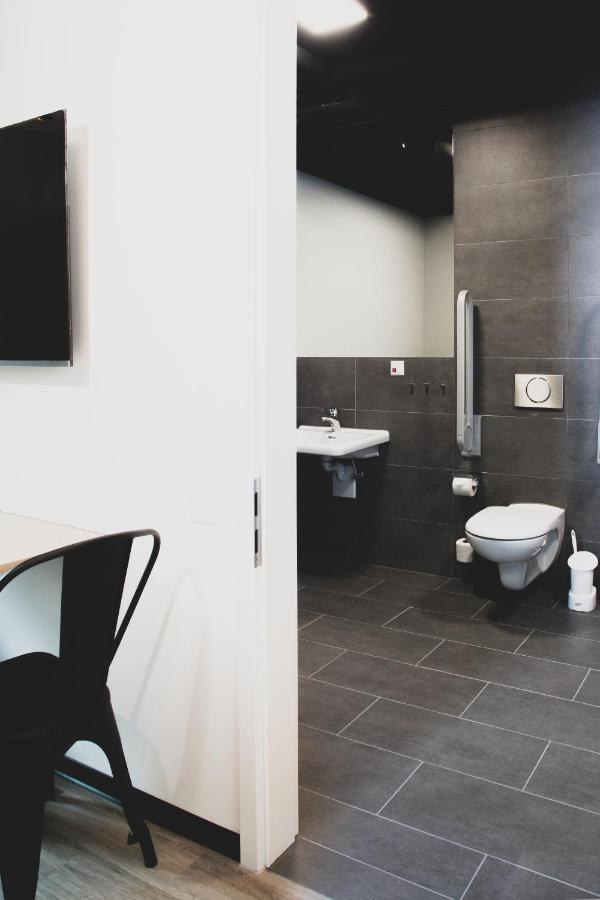 Das Schlafwerk Stuttgart-Nord Volldigitales Hotel-Self-Check In - Keine Rezeption-Lowbudget-Cashless Korntal-Muenchingen Ngoại thất bức ảnh