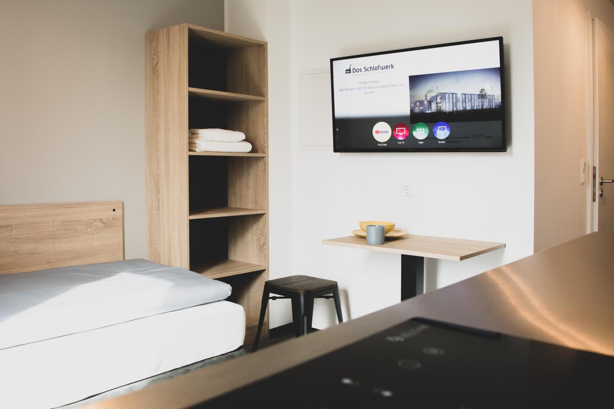 Das Schlafwerk Stuttgart-Nord Volldigitales Hotel-Self-Check In - Keine Rezeption-Lowbudget-Cashless Korntal-Muenchingen Ngoại thất bức ảnh