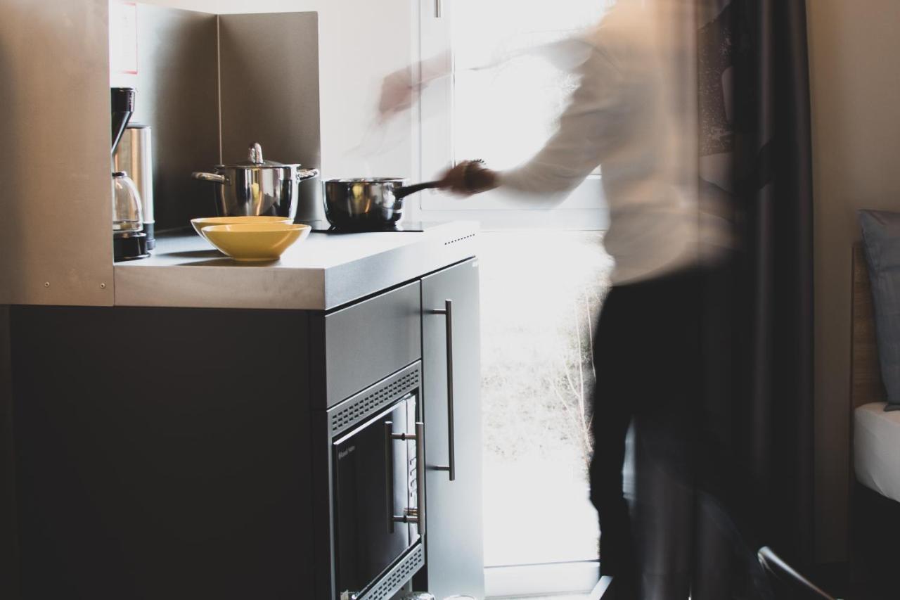 Das Schlafwerk Stuttgart-Nord Volldigitales Hotel-Self-Check In - Keine Rezeption-Lowbudget-Cashless Korntal-Muenchingen Ngoại thất bức ảnh
