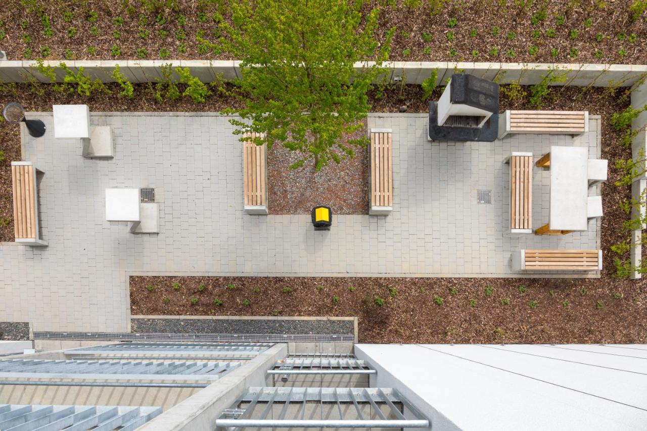 Das Schlafwerk Stuttgart-Nord Volldigitales Hotel-Self-Check In - Keine Rezeption-Lowbudget-Cashless Korntal-Muenchingen Ngoại thất bức ảnh