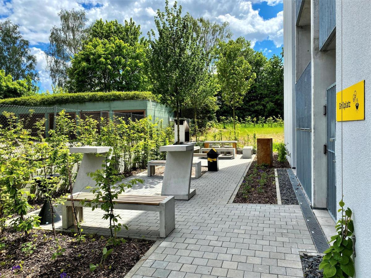 Das Schlafwerk Stuttgart-Nord Volldigitales Hotel-Self-Check In - Keine Rezeption-Lowbudget-Cashless Korntal-Muenchingen Ngoại thất bức ảnh